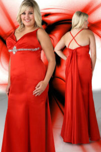 4. new year eve dress for curvy red