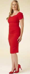 7. new year eve dress for curvy red