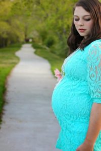 12. Affordable formal maternity dresses for baby shower