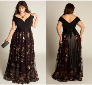 12. Cocktail dresses for plus size women