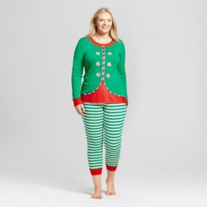 12. New year eve pajamas for plus size women