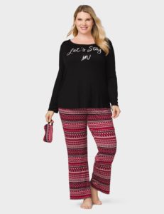 13. New year eve pajamas for plus size women