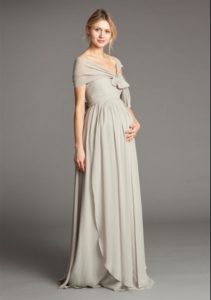 13. Pregnant prom dress