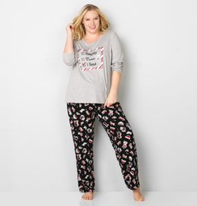 17. New year eve pajamas for plus size women