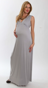 18. Long maternity dresses for special occasions