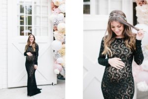 2. Maternity dresses for wedding guest