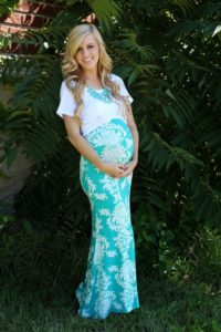 29. Maternity gowns for special occasions