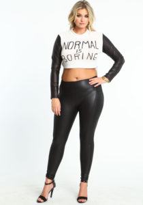 3. Plus size leggings for party