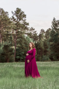 37. Formal maternity dresses