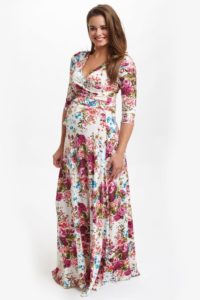 43. Cute maternity dresses for baby shower