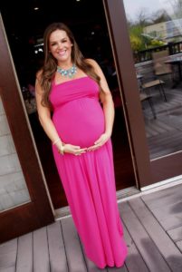 46. Maternity ball gowns