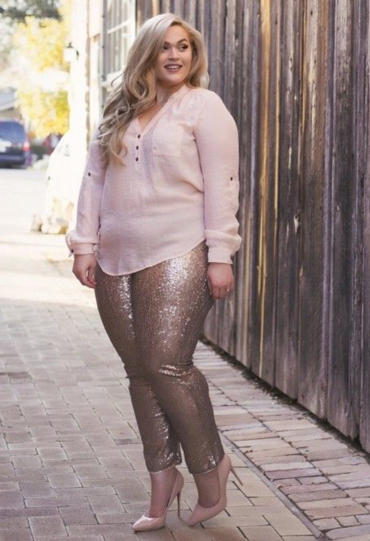 curvy women legging styles