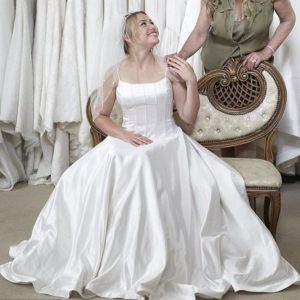 17.Wedding dress for older bride informal