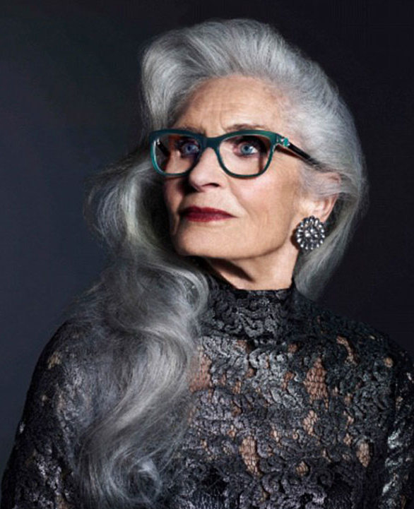 55 Classy Long Hairstyles For 60 Year Old Women With Glasses Plus