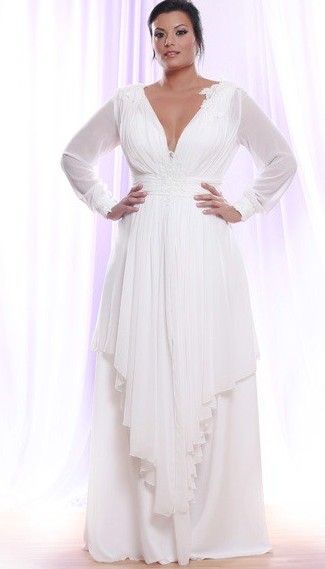 60 Latest Wedding Dresses for Second Marriage Over 40 - Plus Size Women