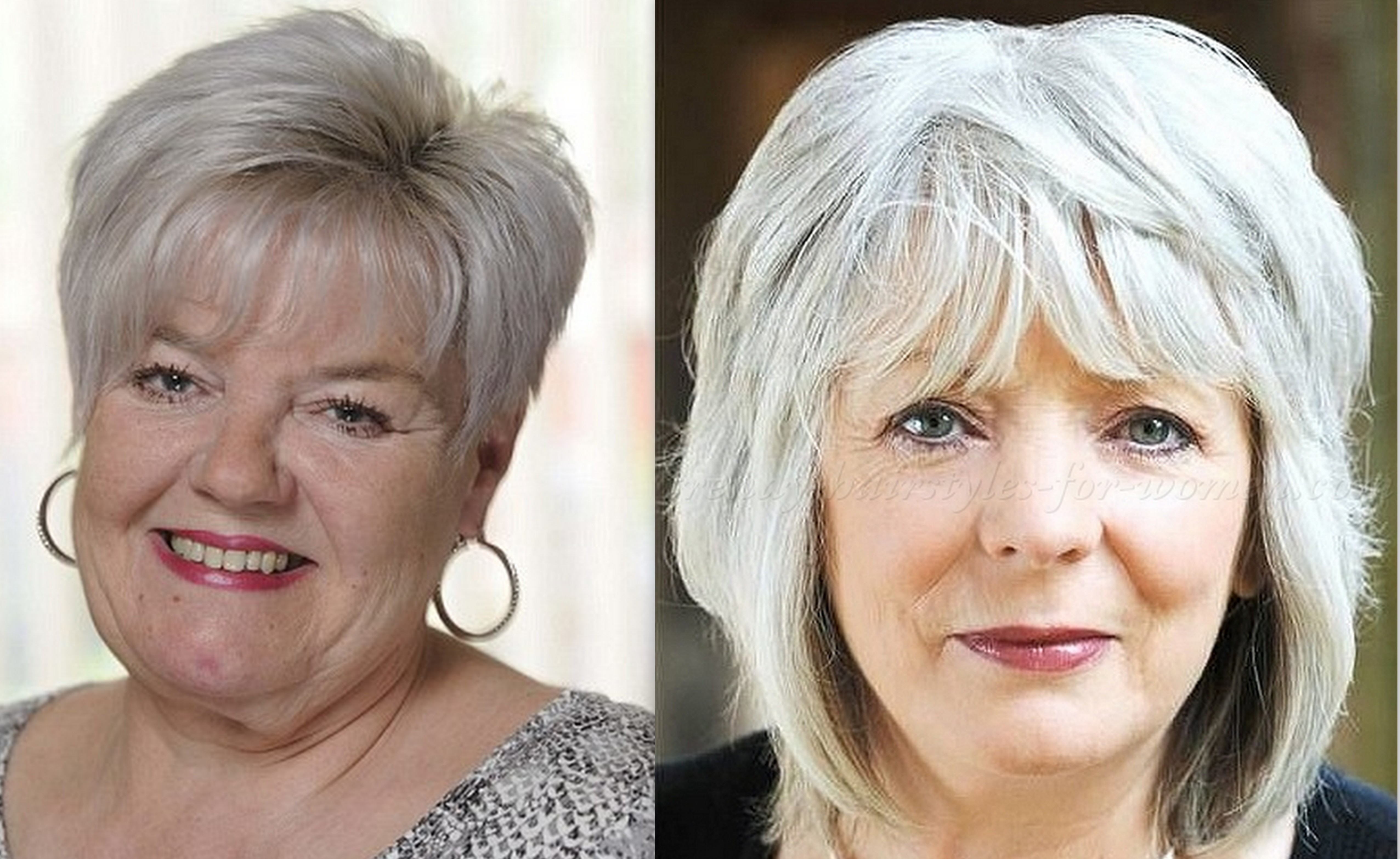 Haircuts For Women Over 60 With Round Faces