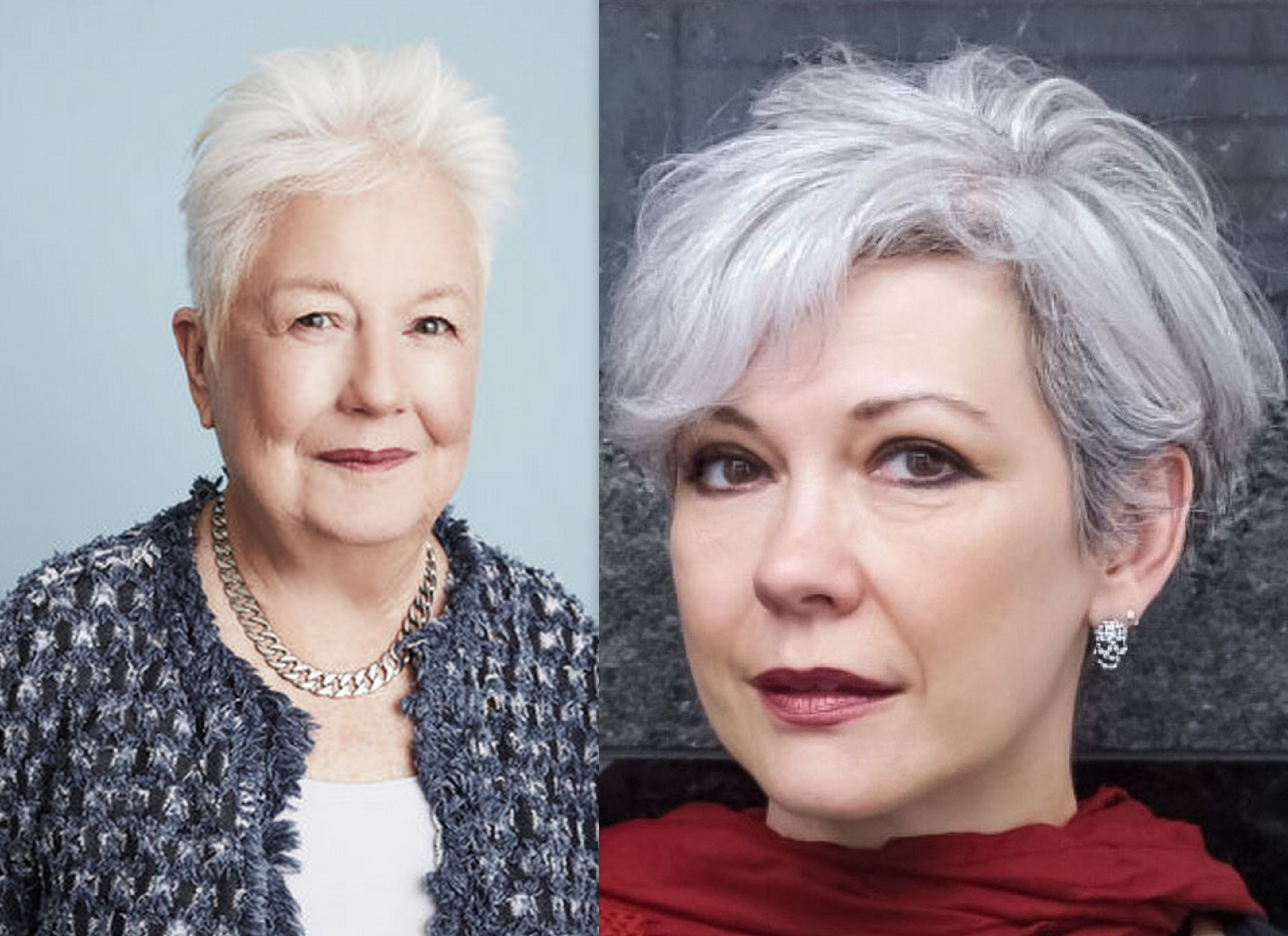 50 Latest Hairstyles for Over 60 with Round Face 2021 - Plus Size Women