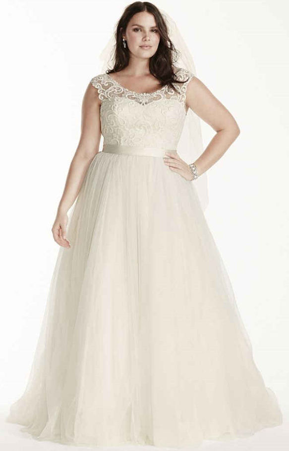 60 Latest Wedding Dresses for Second Marriage Over 40 - Plus Size Women