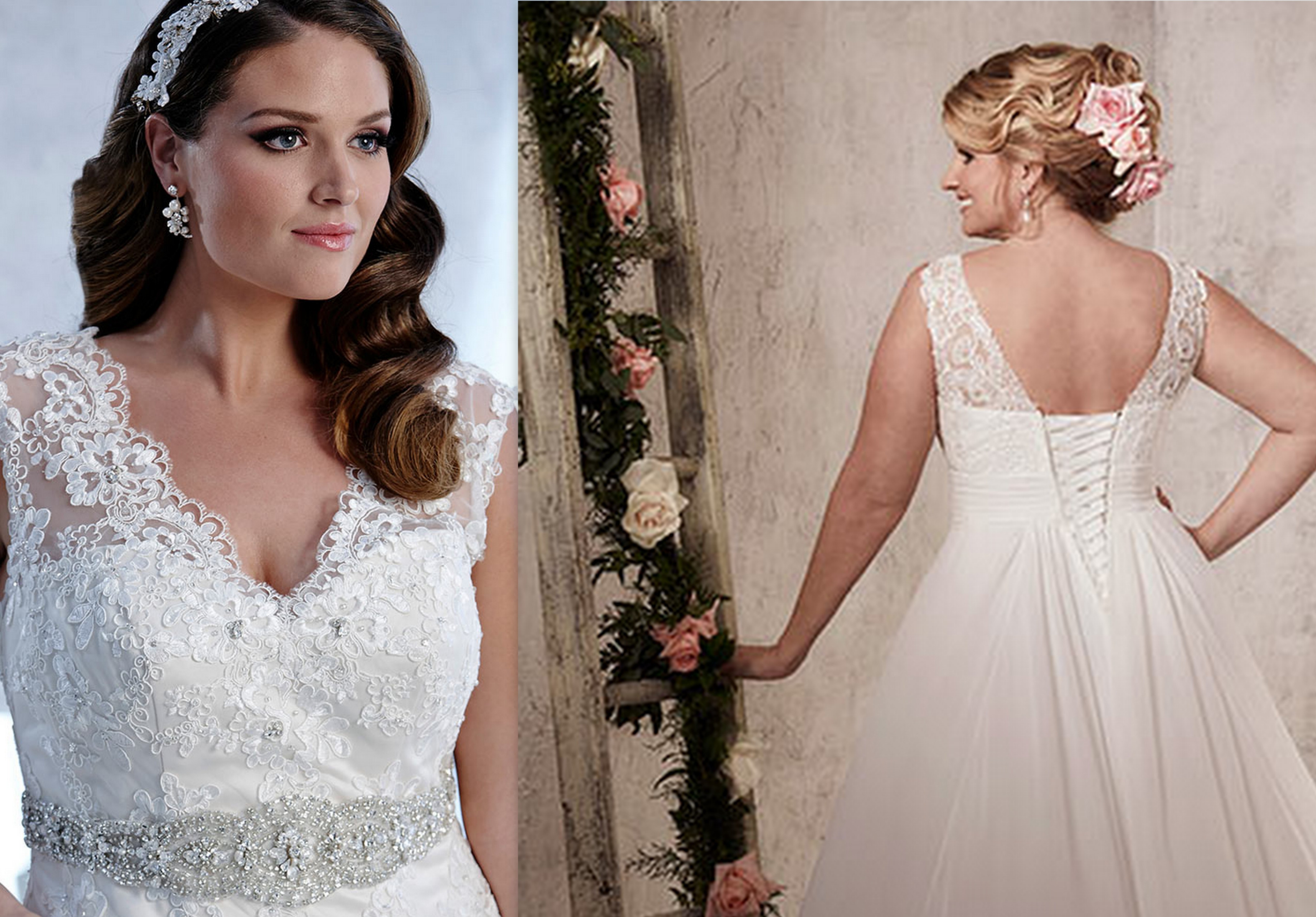 plus size wedding dresses for over 50