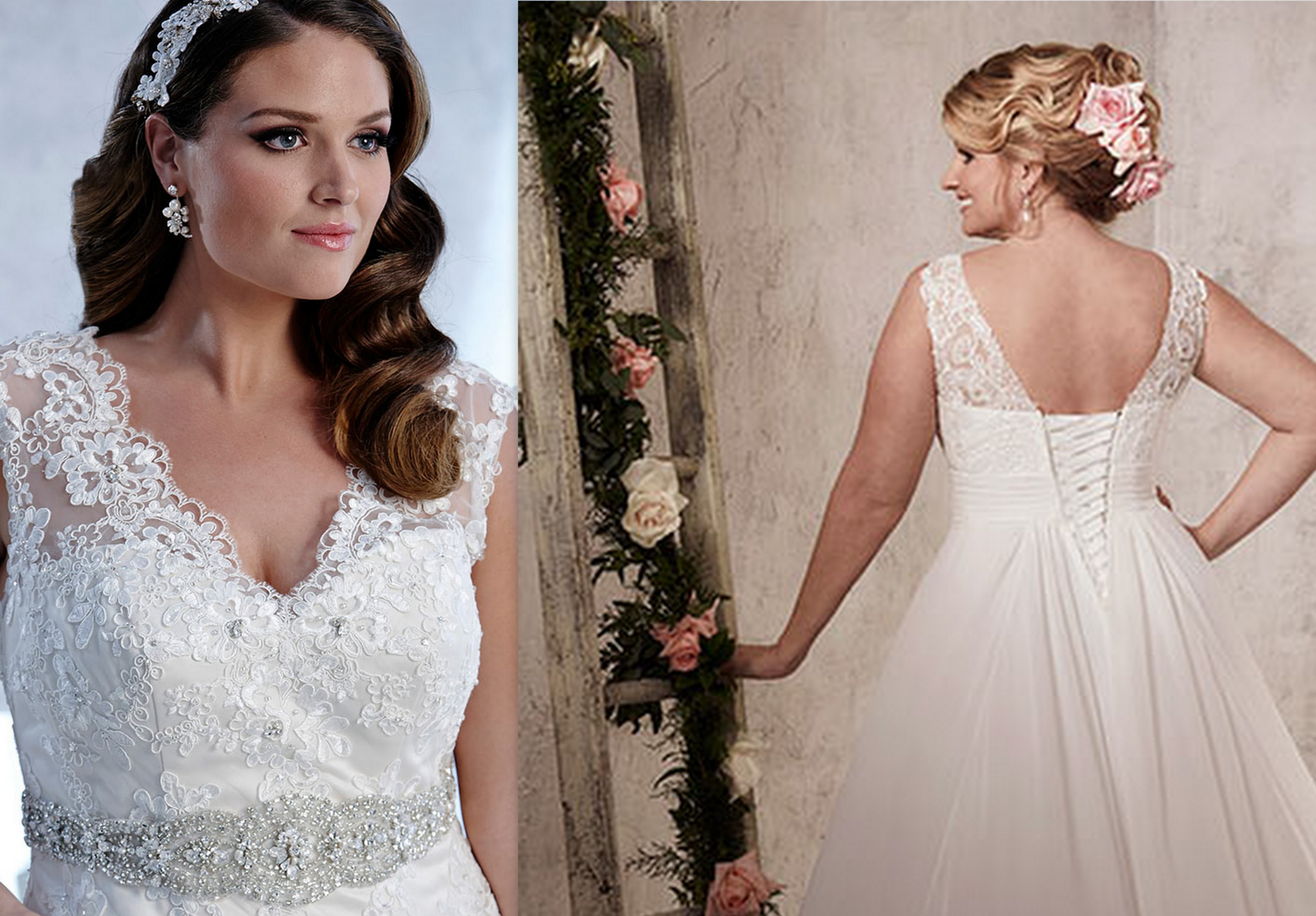 2nd wedding dresses plus size