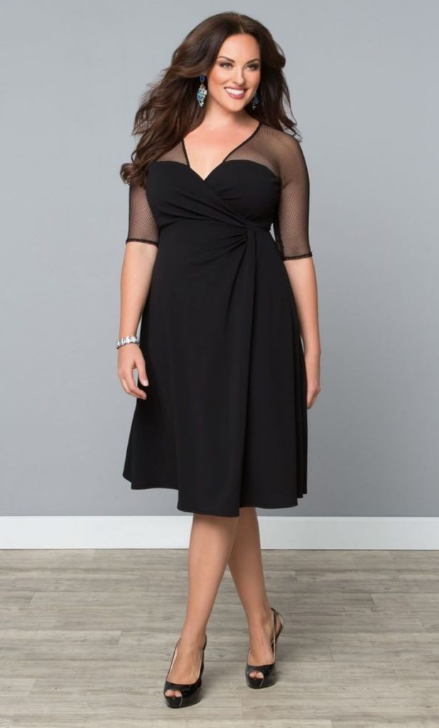 50 Stylish Cocktail Dresses for Over 50 & 60 Years Old Plus Size