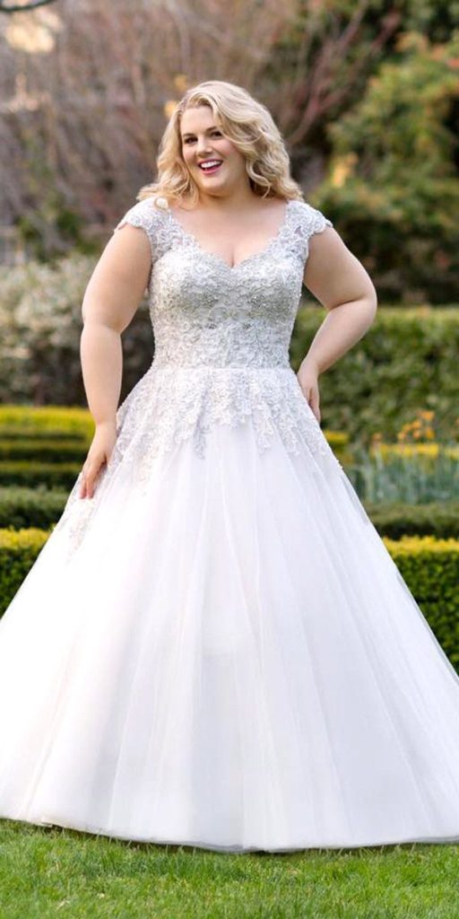 40 Stylish Wedding Dresses for Plus Size Women 2023 Plus Size Women