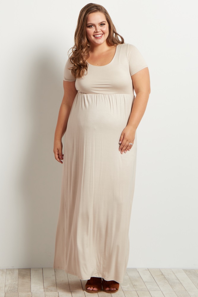 40 Trendy Plus Size Maternity Dresses - Plus Size Women Fashion