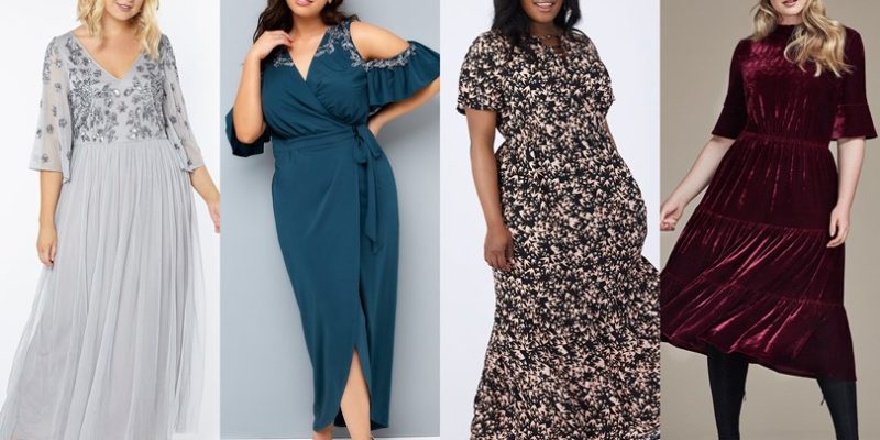 plus size winter wedding guest dresses