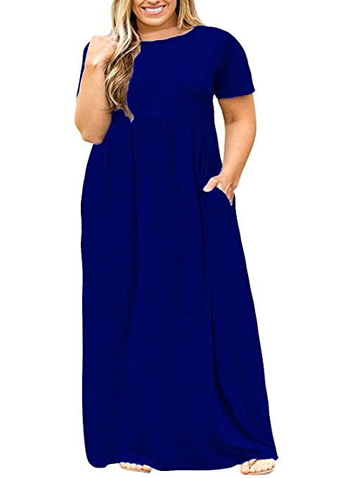 50 Attractive Dresses for Big Tummy and Hips - Plus Size Women Fashion