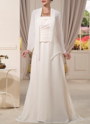 Petite Grandmother Of The Bride Dresses With Jackets