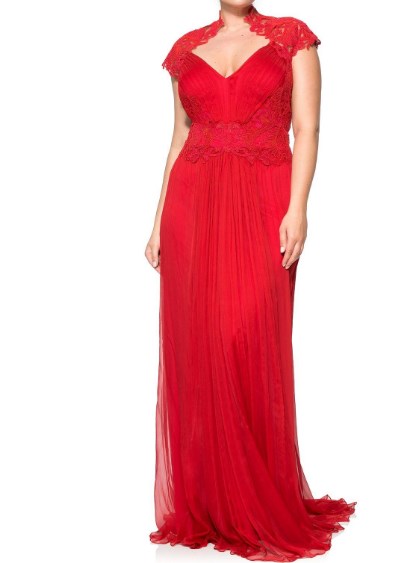 Short Red Mother of the Bride Dresses