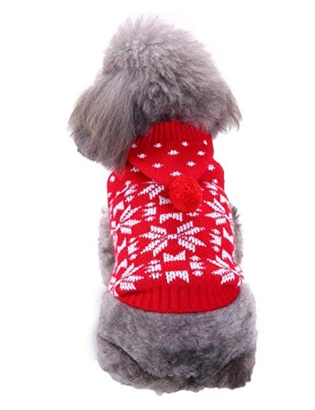 Small Dog Christmas Sweater