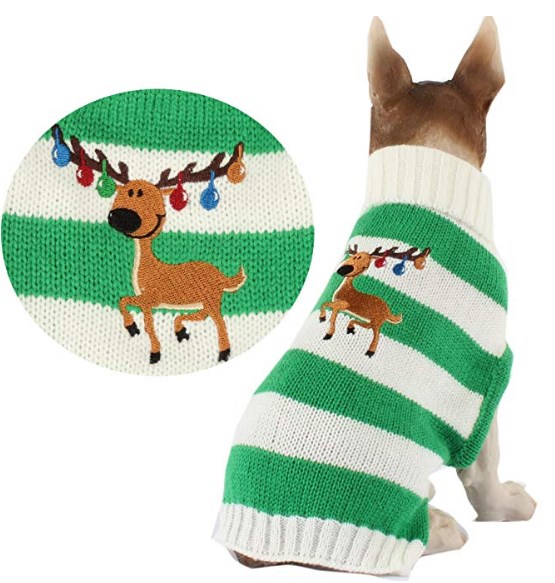 50 Cute Dog Christmas Sweaters Cheapest Puppies Outfits