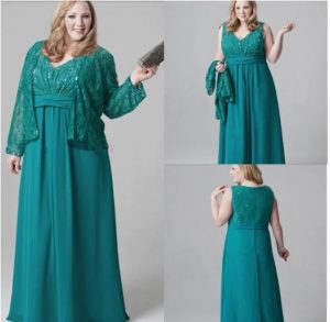 45 Stylish Green Mother of the Bride & Groom Dresses Plus Size