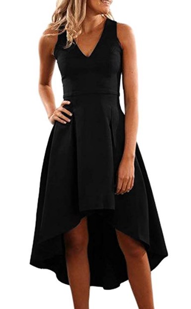 New Years Girls Black Dress