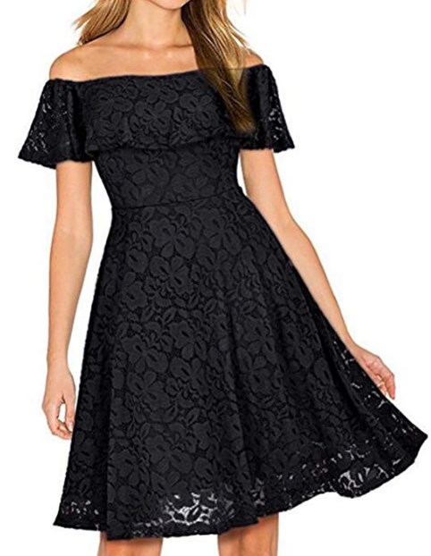 New Years Eve Black Women Dress