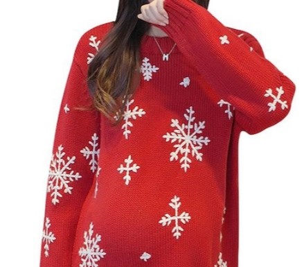 Maternity Christmas Jumper Twind
