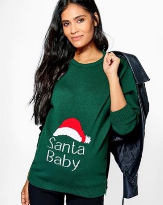 Pregnant Christmas Jumper