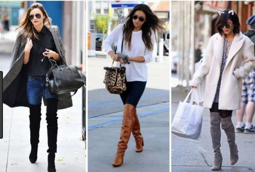 Best Outfits For Over The Knee Boots