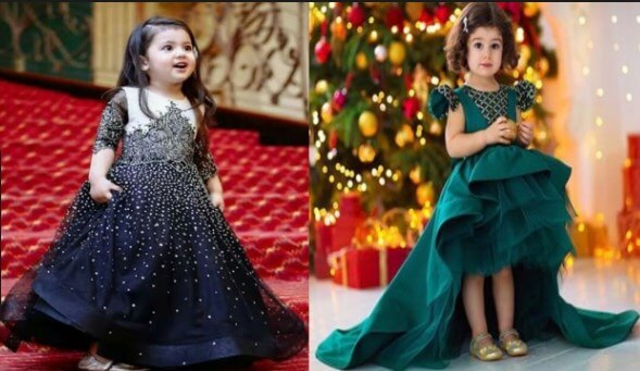 party wear gown for 4 year girl