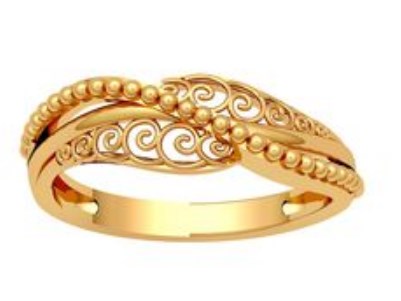 Gold Finger Ring Designs For Ladies Without Stones