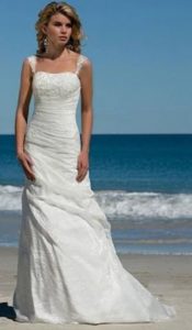 20 Perfect Beach Wedding Dresses for Second Marriage Over 40 - Plus