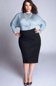 How To Style A Pencil Skirt Plus Size