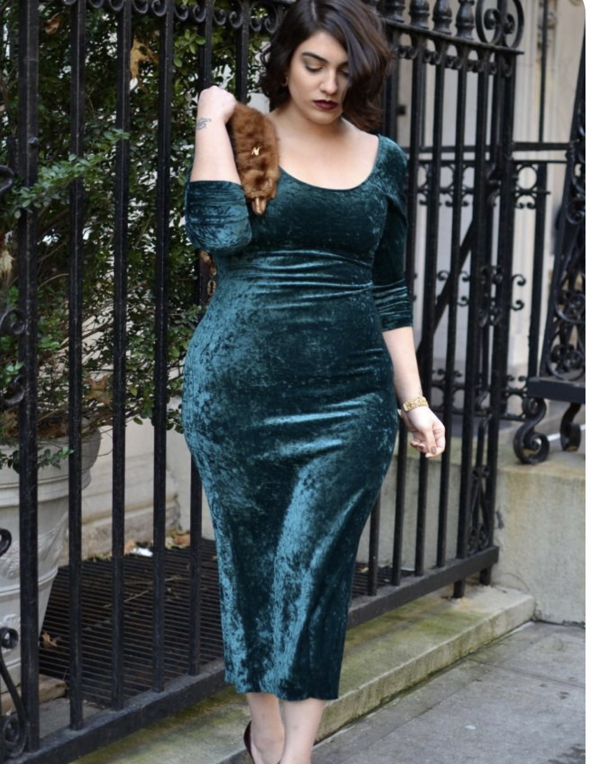 Plus Size Winter Wedding Guest Outfits