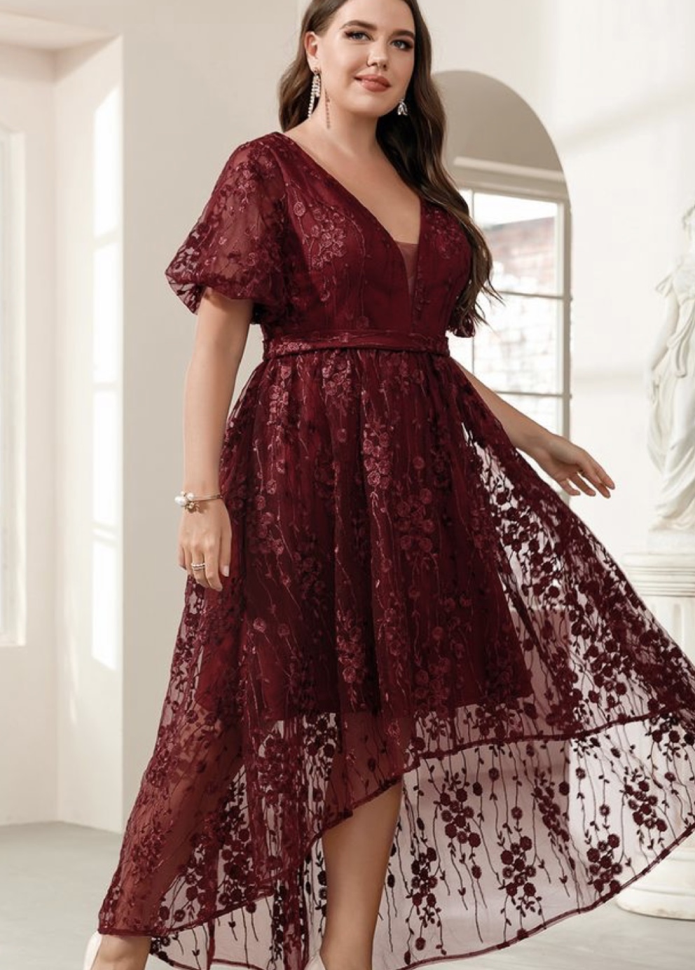 Women Plus Size Dresses For Fall Weddings