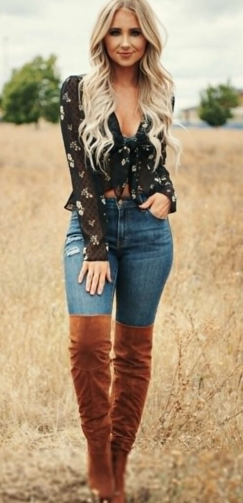 200+ Cute Outfits for Over the Knee Boots 2022