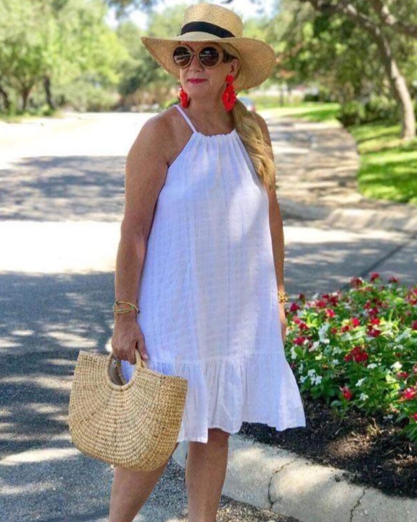 50 Cool Summer Dresses for Women Over 50 Plus Size Women Fashion