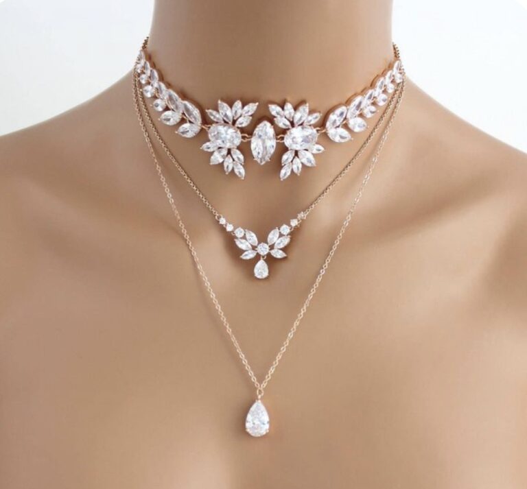 Best Necklace for High Neckline Dress Plus Size Women Fashion