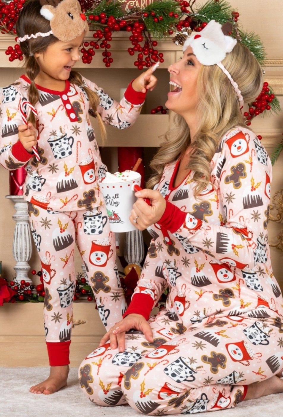 Printed Christmas Pajamas 2023