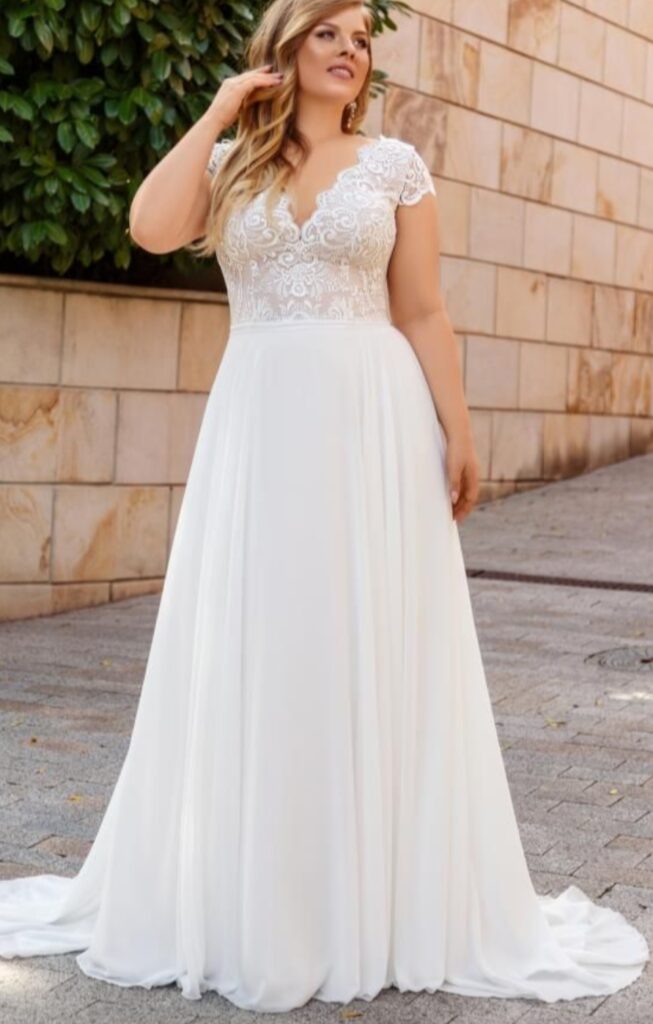 60 Latest Wedding Dresses for Second Marriage Over 40 - Plus Size Women ...